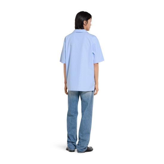 26SS 구찌 반팔 셔츠 794907ZAJWW 4061 Clear Blue - GUCCI