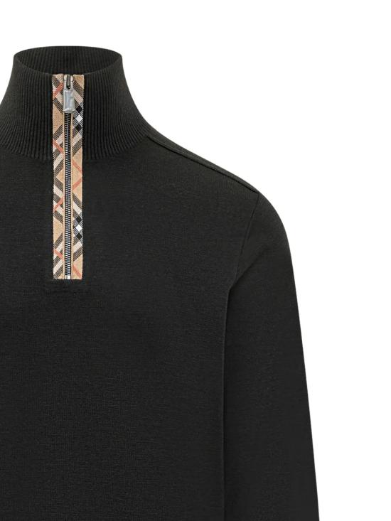 26SS 버버리 스웨터 8119436 X Black - BURBERRY