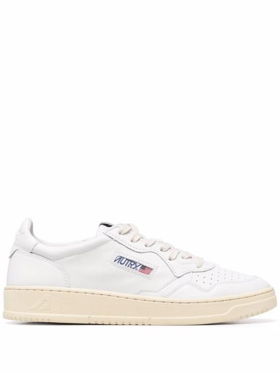 26SS 오트리 메달리스트 로우 스니커즈 AULM LL15WHT WHT