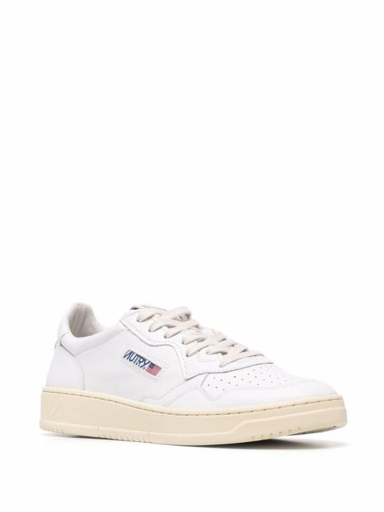 26SS 오트리 메달리스트 로우 스니커즈 AULM LL15WHT WHT - AUTRY