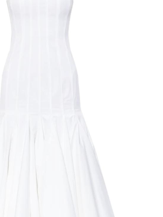 26SS 자크뮈스 미디 원피스 DRW00231AW00351 100 White - JACQUEMUS