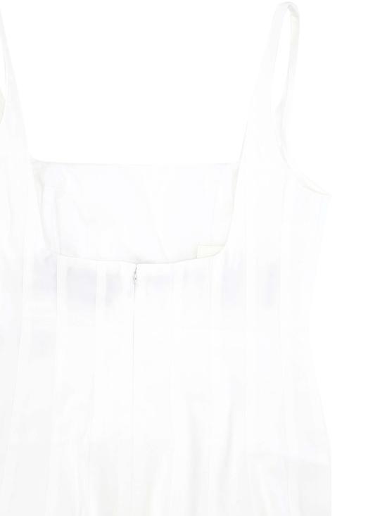 26SS 자크뮈스 미디 원피스 DRW00231AW00351 100 White - JACQUEMUS