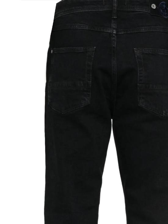 26SS 스톤 아일랜드 스트레이트 팬츠 14J100007 S0J11VJ901 Black rinse - STONE ISLAND