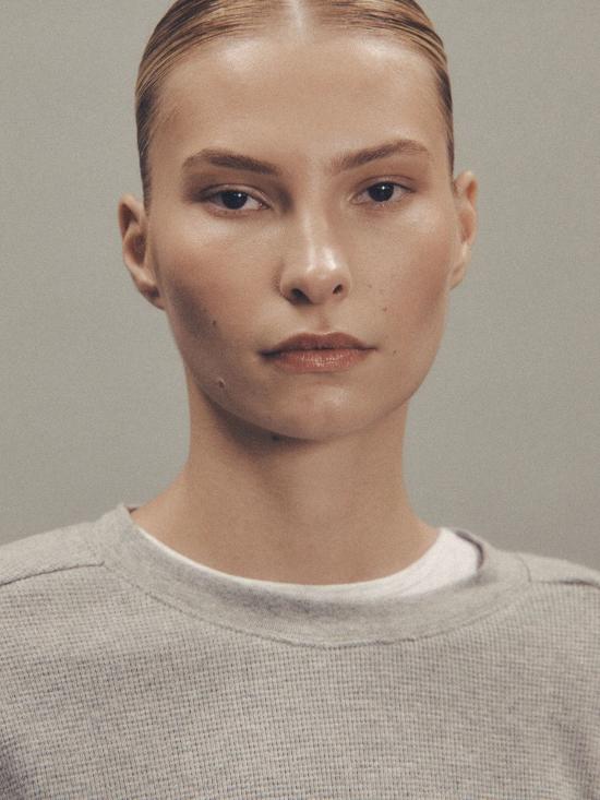 26SS 엔타이어 스튜디오 반팔 티셔츠 ESSS26TO01908 GREYMARLE Grey - ENTIRE STUDIOS