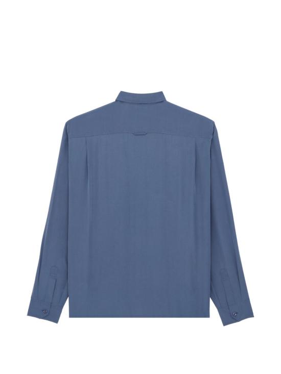 26SS 생로랑 셔츠 854249Y2N49 4812 Bleu Acier - SAINT LAURENT