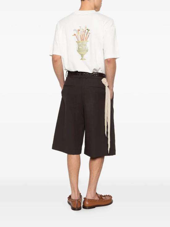 26SS 드롤드무슈 반팔 티셔츠 KTS313CO002 OW White - DROLE DE MONSIEUR