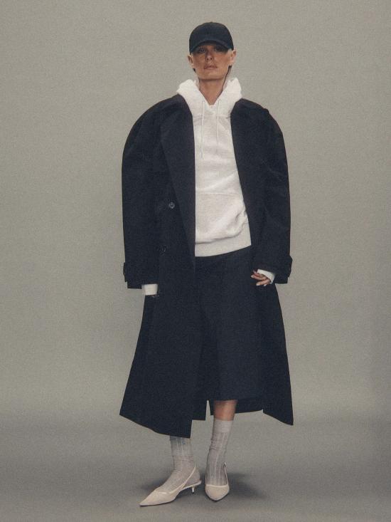 26SS 엔타이어 스튜디오 긴팔 티셔츠 ESSS26HO02012 HEATHERGREY Grey - ENTIRE STUDIOS