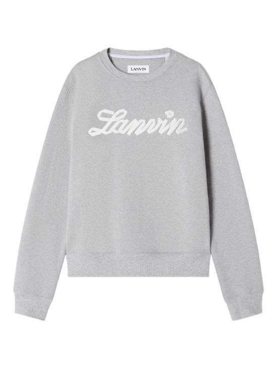 26SS 랑방 긴팔 티셔츠 RMSS0001 F047P26100 Grey