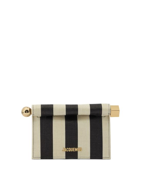 26SS 자크뮈스 클러치/파우치 BAW00392AE00076NATURAL BLACK Black