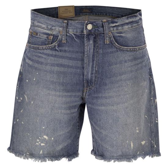 26SS 폴로 랄프로렌 숏팬츠 710P08162 MEDIUM DENIM