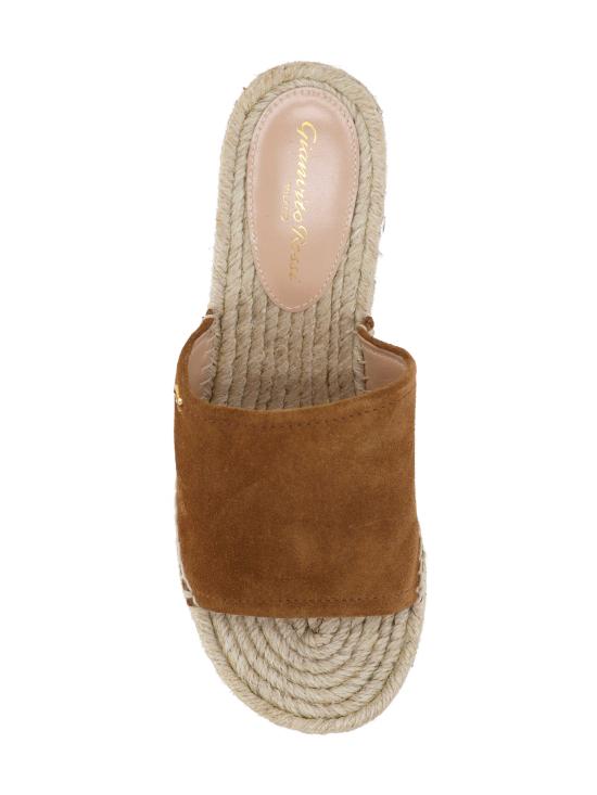 26SS 지안비토로시 샌들 G1019740RIC SCJTENT TEXAS NATURALE - GIANVITO ROSSI