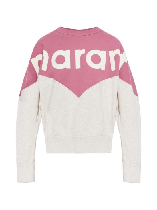 26SS 이자벨마랑에뚜왈 휴스턴 투톤 마랑 스웨트셔츠 SW0006FA A1M08EMTEC MAUVE MIST ECRU