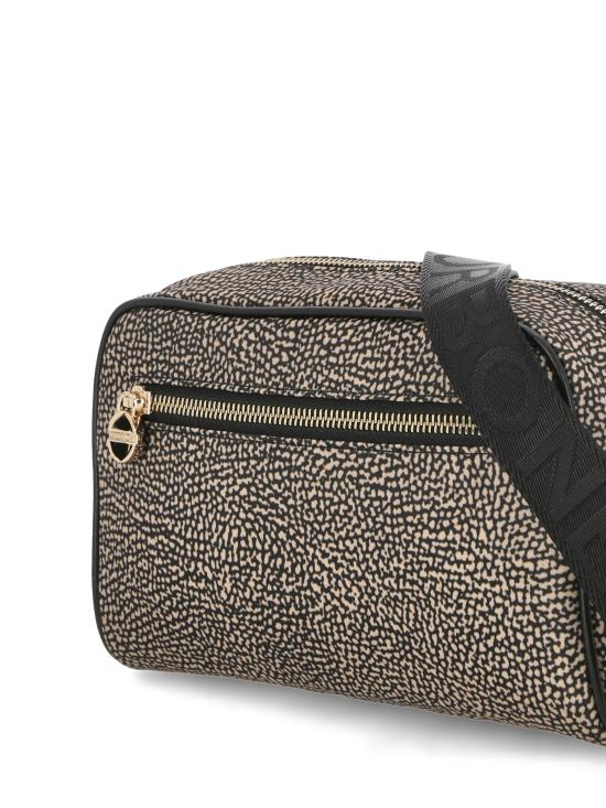 26SS 보르보네제 숄더백 934115I15 X11 Op naturale nero - BORBONESE