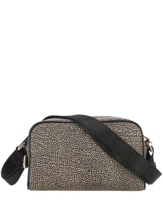 26SS 보르보네제 숄더백 934115I15 X11 Op naturale nero - BORBONESE