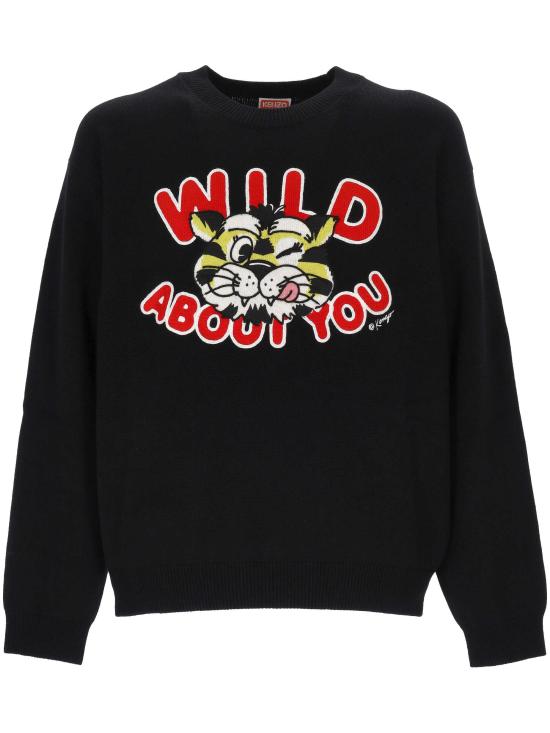 26SS 겐조 스웨터 FG55PU7853LO 99J Black