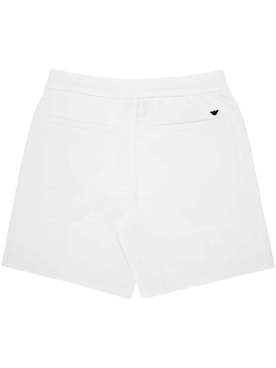 26SS 엠포리오 아르마니 숏팬츠 EM004544 AF10013U0003 Snow white - EMPORIO ARMANI