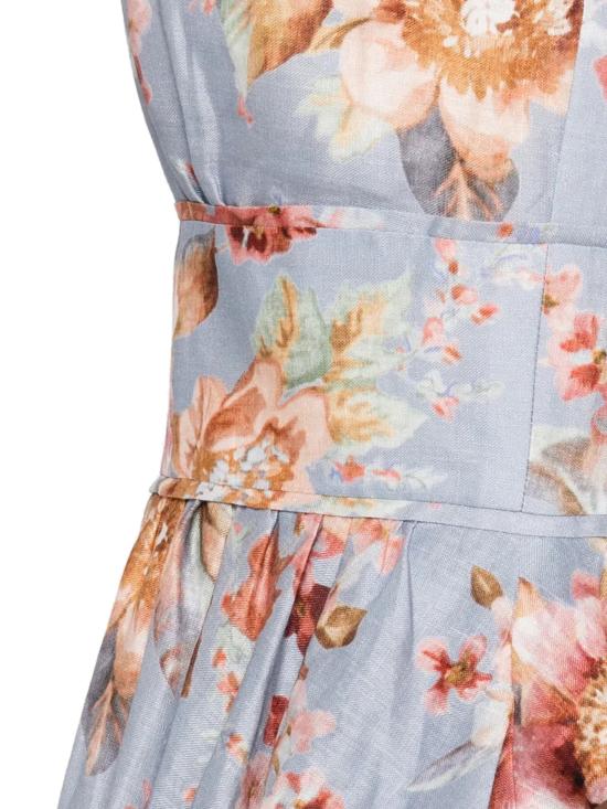 26SS 짐머만 미디 원피스 5826DRS261 CFLR CHAMBRAY FLORAL - ZIMMERMANN