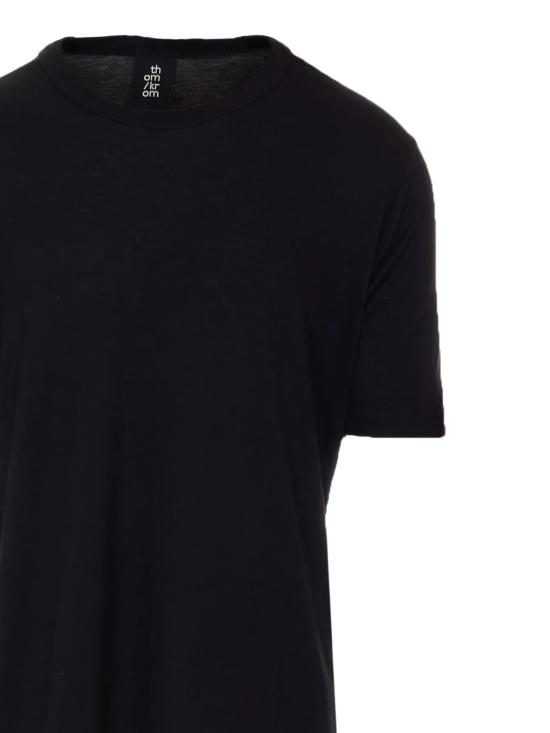 26SS 톰크롬 반팔 티셔츠 MTS93801 BLACK Black - THOM KROM