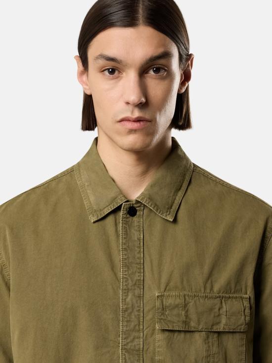 26SS 스톤 아일랜드 반팔 셔츠 L1S151200031S00WN V015G Green - STONE ISLAND