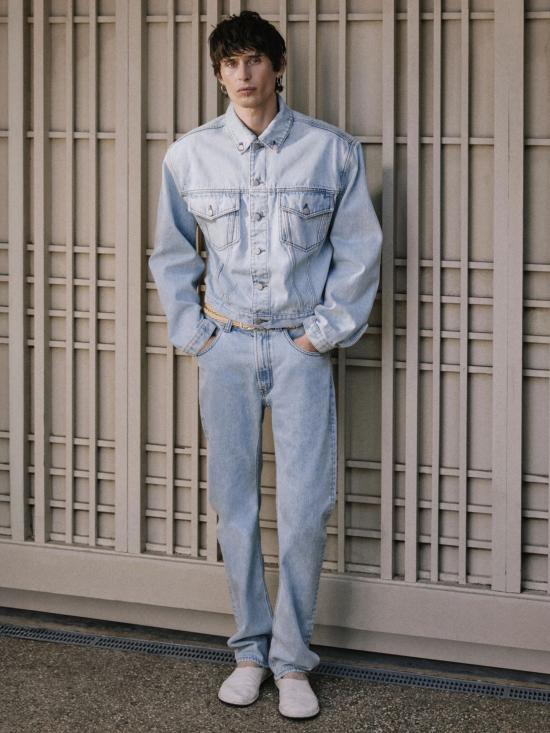 26SS 엔타이어 스튜디오 데님 팬츠 ESSS26DP02259 OLDBLUE Blue - ENTIRE STUDIOS