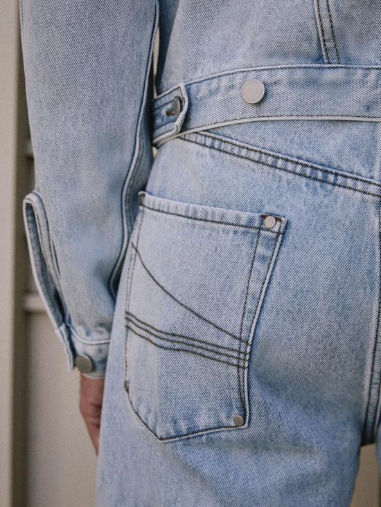 26SS 엔타이어 스튜디오 데님 팬츠 ESSS26DP02259 OLDBLUE Blue - ENTIRE STUDIOS