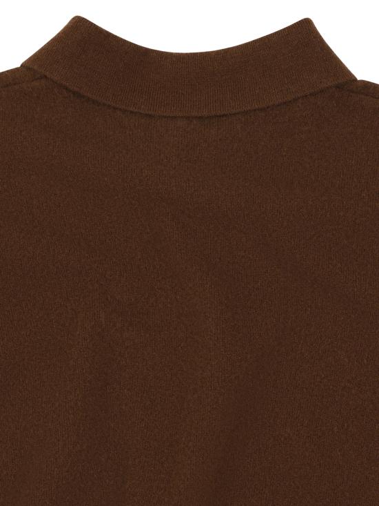 26SS 엔타이어 스튜디오 폴로 티셔츠 ESSS26PO01238 CEDAR Brown - ENTIRE STUDIOS