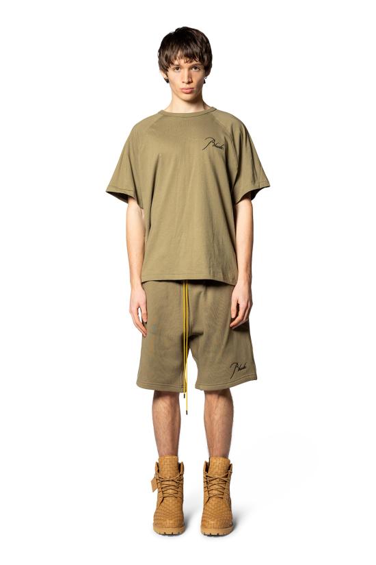 26SS 루드 반팔 티셔츠 RHPS26TT20012 6013 Green - RHUDE