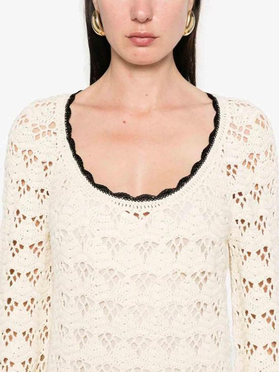 25FW 짐머만 미디 스커트 3173DSS251CRBL Beige - ZIMMERMANN