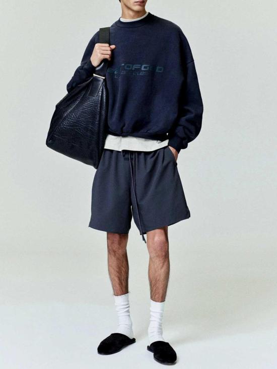 25FW 피어오브갓 긴팔 티셔츠 192HO256893F Black - FEAR OF GOD