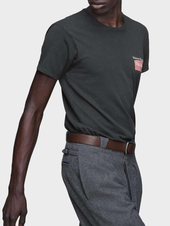 25FW 마르지엘라 반팔 티셔츠 S50GC0723S50GC0723862 Black - MAISON MARGIELA