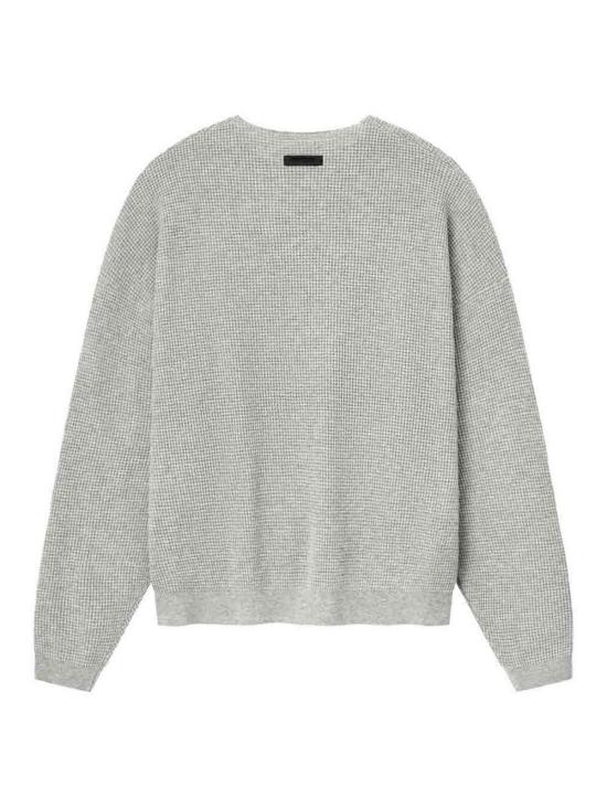 25FW 피어오브갓 플리스 집업 후디 192SP256165F Grey - FEAR OF GOD