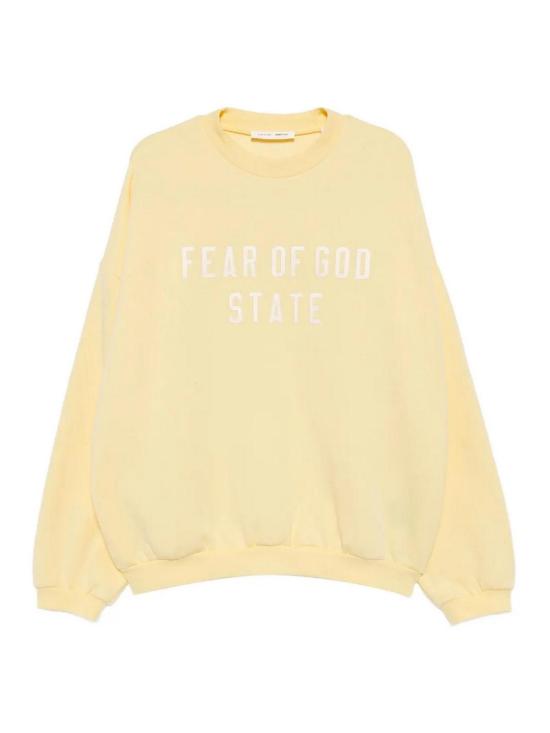 25FW 피어오브갓 플리스 집업 후디 192SP256558F Yellow