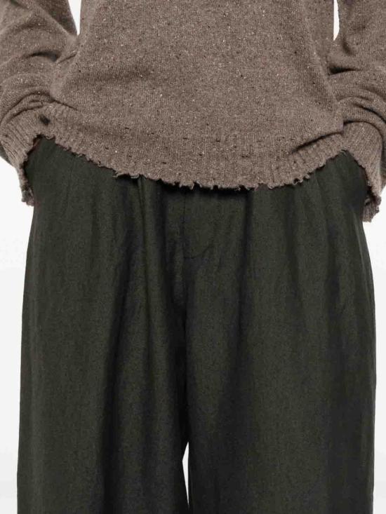 25FW 우마 왕 팔라초 팬츠 UW3008UW890 Grey - UMA WANG