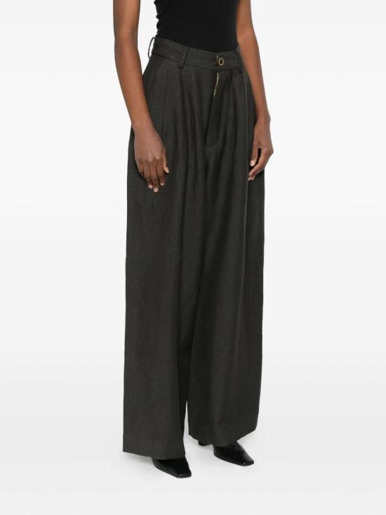 25FW 우마 왕 팔라초 팬츠 UW3008UW890 Grey - UMA WANG