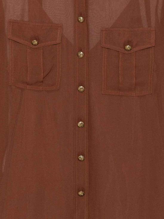 25FW 짐머만 셔츠 6125TF252TAN Brown - ZIMMERMANN