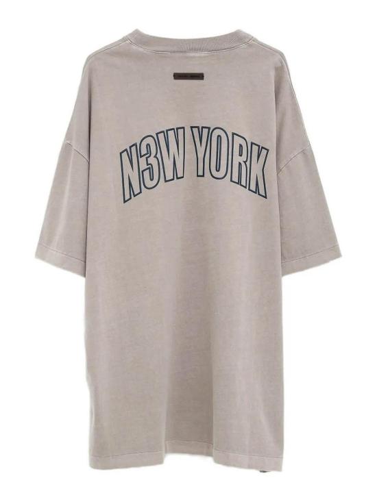 25FW 피어오브갓 반팔 티셔츠 125HO254561F Grey - FEAR OF GOD