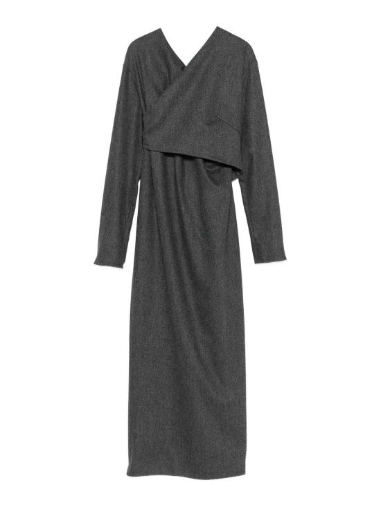 25FW 케이트 미디 스커트 5532604W604217 Grey