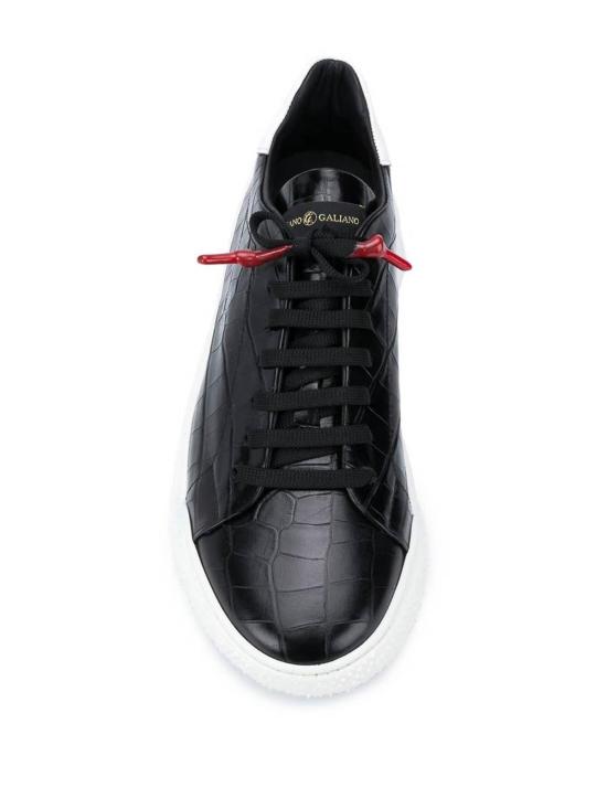  줄리아노 갈리아노 스니커즈 NEMESIS2CROCK Black - GIULIANO GALIANO