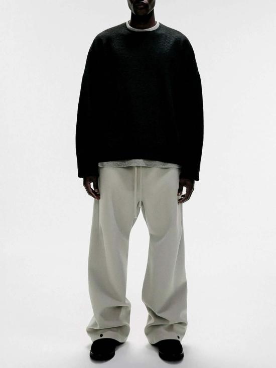 25FW 피어오브갓 플리스 집업 후디 192SP256160F Black - FEAR OF GOD