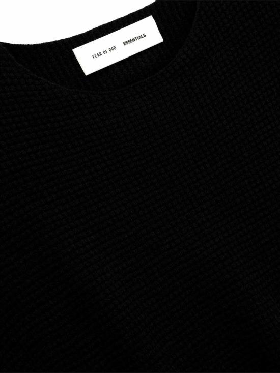 25FW 피어오브갓 플리스 집업 후디 192SP256160F Black - FEAR OF GOD