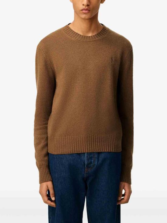 25FW 아미 스웨터 HKS830005216 Brown - AMI