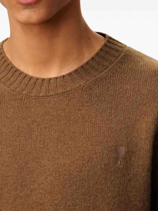 25FW 아미 스웨터 HKS830005216 Brown - AMI