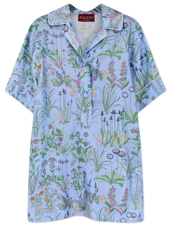 26SS 구찌 셔츠 855618ZAULE 4340 Clear Blue