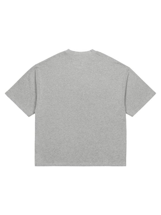 26SS 엔타이어 스튜디오 반팔 티셔츠 ESSS26TT01012 GREYMARLE Grey - ENTIRE STUDIOS