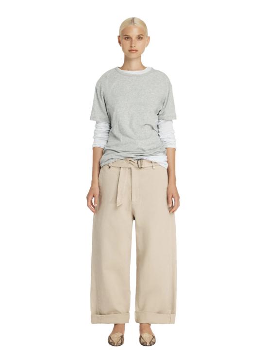 26SS 엔타이어 스튜디오 스트레이트 팬츠 ESSS26PA11012 BEIGE Beige - ENTIRE STUDIOS