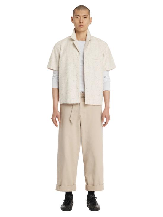 26SS 엔타이어 스튜디오 스트레이트 팬츠 ESSS26PA11012 BEIGE Beige - ENTIRE STUDIOS