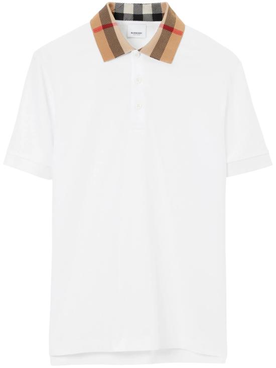 26SS 버버리 코튼 폴로 셔츠 8071621 A1464 White