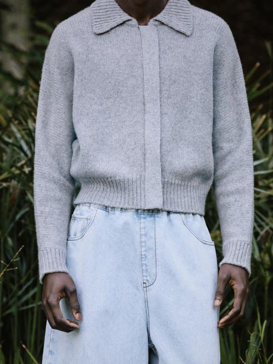 26SS 엔타이어 스튜디오 수트 자켓 ESSS26JA01264 STEEL Grey - ENTIRE STUDIOS