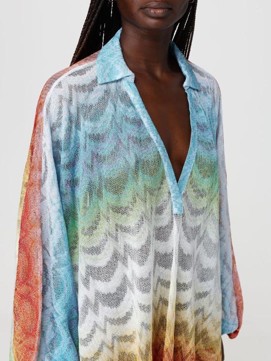 26SS 미소니 롱 원피스 MS26SQ0BBR014H SM9X1 Red - MISSONI