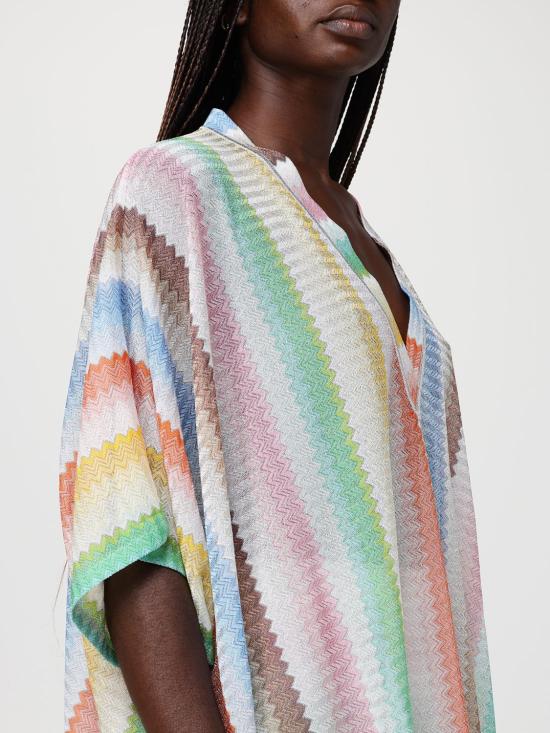 26SS 미소니 롱 원피스 MC26SQ00BR014G SM9X2 Red - MISSONI